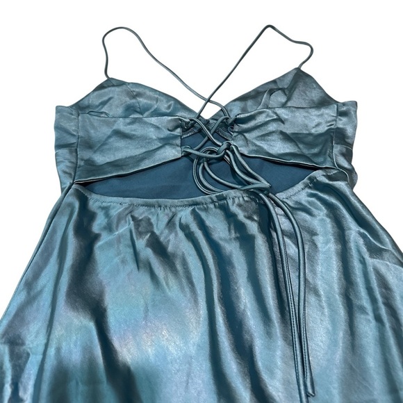 Smooth Sounds Maxi Dress Blue Medium - Picture 13 of 15